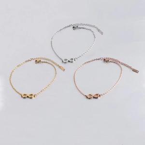 Set di Bracciali Impermeabili in Acciaio Inossidabile con Charm, Nuovo Design, <span class=keywords><strong>Gioielli</strong></span> Eleganti per Uso Quotidiano - Product Image 1