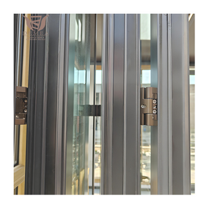 باب قابل للطي خارجي للأكورديون مقاوم للماء حديث من الألومنيوم - Product Image 2