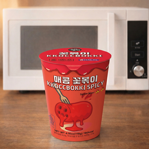 Tteokbokki Picante Instantáneo Certificado Halal de 500cc, Listo para Microondas, Comida en Vaso de Corea, ¡Se Vende Como Pan Caliente! - Product Image 6