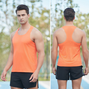 <span class=keywords><strong>Gilet</strong></span> da Corsa in Rete per <span class=keywords><strong>Uomo</strong></span>, Leggero e Traspirante, in Poliestere ad Asciugatura Rapida, per Allenamento su Pista, Campo e Cross-Country - Product Image 6
