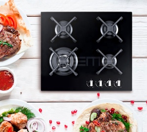 <b>Kitchen</b> Cooking CE Certification Tempered Glass 4 Gas Burner Built <b>in</b> - Product Image 2
