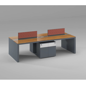 Escritorio de Oficina Moderno en Forma de I de Madera Extensible de Alta Calidad de Guangdong, 1.6 m - Product Image 4
