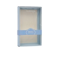 Vente en gros Boîte d'emballage pour textile de maison Boîte d'emballage transparente pour serviette sous-vêtement chaussette Boîte cadeau Sac Fenêtre en PVC