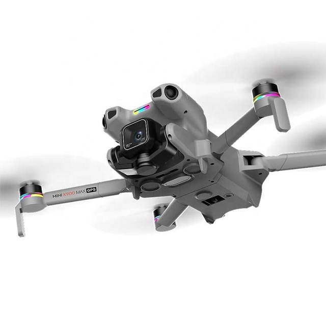 (New)K900 Max GPS 4K Beginner GPS Drone Obstacle Avoidance 3-Axis Gimbal Plastic Dual Camera Foldable Aerial Photography Video