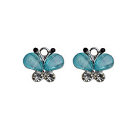 Style coréen exquis petit papillon pendentif fait à la main bijoux à bricoler soi-même accessoires pour boucles d'oreilles et Bracelet matériaux pour la vente en gros