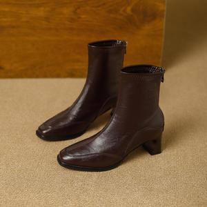 Zapatos de Vestir de Cuero para Hombre, Estilo Oxford con Punta en Pico, Transpirables, Sin Cordones, de Alta Gama, Hechos a Mano, Casuales, Ligeros para Otoño - Product Image 6