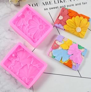 Ensemble de deux pièces de <span class=keywords><strong>marguerite</strong></span>, chrysanthème, feuille de ginkgo, parfum de pierre diffusé, plaque de cire, gypse décoratif, moule en silicone - Product Image 5