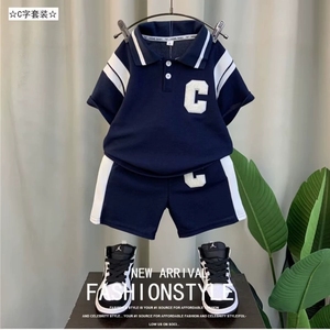 Completo Estivo per Bambini Stile Coreano alla Moda con Motivo Dinosauro, Polo a Maniche Corte + <span class=keywords><strong>Pantaloncini</strong></span>, Set di Abbigliamento per Ragazzi, Vendita all'Ingrosso - Product Image 5