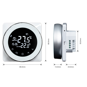 220V nhiệt cho căn hộ tản nhiệt & dưới sàn sưởi ấm nhiệt độ phòng điều khiển chuyển đổi cho dân cư sử dụng - Product Image 6