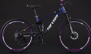 Groothandel Aluminium Alloy Voorvering 27.5'' Travel Mountainbike 120 kg Draagvermogen Off-road <span class=keywords><strong>Butterfly</strong></span> Frame - Product Image 6