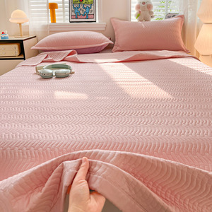 Fei Bo'er Cotton Solid Color Quilt 180x200-220cm Skin-Friendly Reactive Dyeing For <b>Bed</b> Use - Product Image 3