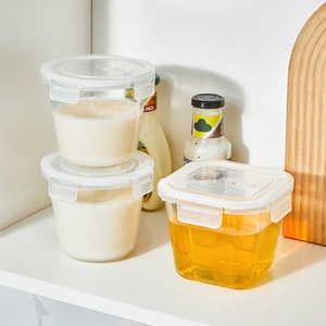 Bac de Rangement Écologique en PP pour Huile et Viande, avec Couvercle Micro-ondable, pour Sel, Assaisonnements et Piments – Articles Ménagers - Product Image 1