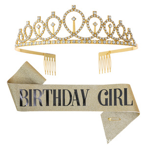 Conjunto <span class=keywords><strong>de</strong></span> correa <span class=keywords><strong>de</strong></span> corona <span class=keywords><strong>para</strong></span> fiesta <span class=keywords><strong>de</strong></span> <span class=keywords><strong>cumpleaños</strong></span> <span class=keywords><strong>de</strong></span> estilo americano europeo, diadema <span class=keywords><strong>de</strong></span> polvo brillante <span class=keywords><strong>para</strong></span> niña <span class=keywords><strong>de</strong></span> feliz <span class=keywords><strong>cumpleaños</strong></span>, decoraciones <span class=keywords><strong>de</strong></span> etiqueta elegantes - Product Image 4