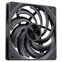 Ventilateur de boîtier PC SNOWMAN AF12015-BK 120mm Slim 15mm Noir 48CFM PWM 4 broches Roulement Hydraulique 12V DC Uniquement Vente en Gros