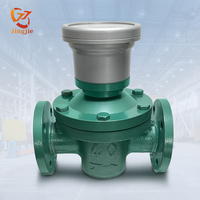 Medidor de Flujo Mecánico de Engranajes Ovalados DN50 de Hierro Fundido con Pantalla de Puntero para Combustible Diésel, Aceite, Agua, Industria, Medición de Líquidos de Alta Precisión