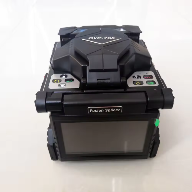 Fiber Optic Splicing Hine DVP-765 FTTH DVP765 Optical Fiber Arc Fusion Splicer FTTX