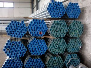 Tubo de agua galvanizado Q235 del fabricante, plástico revestido para ingeniería de transmisión de agua, tubo de perforación de 6m, tamaño de corte disponible - Product Image 6