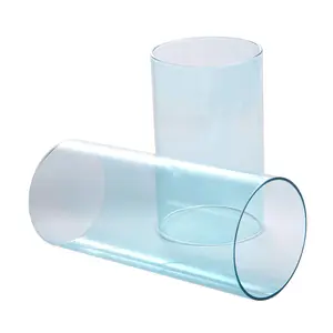 キャンドルランプシェード用の青色ホウケイ酸3.3ガラス管