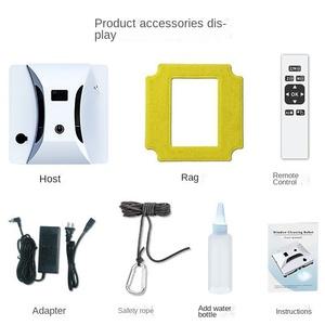 Robot Lavavetri Intelligente Ultra-Sottile con Spruzzo Bidirezionale d'Acqua da 40ml e Modalità di <span class=keywords><strong>Pulizia</strong></span> Programmata - Product Image 4