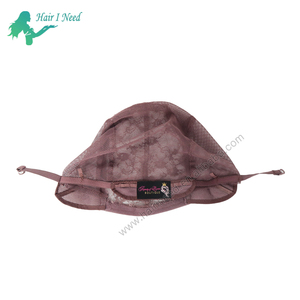 Phổ Biến <span class=keywords><strong>Glueless</strong></span> Đầy Đủ Ren Dệt Tóc Giả <span class=keywords><strong>Cap</strong></span> Tóc Net Tóc Giả Làm Mũ Thông gió Có Thể Điều Chỉnh Dây Đeo Lưới Dome Mũ Để Làm Tóc Giả - Product Image 5