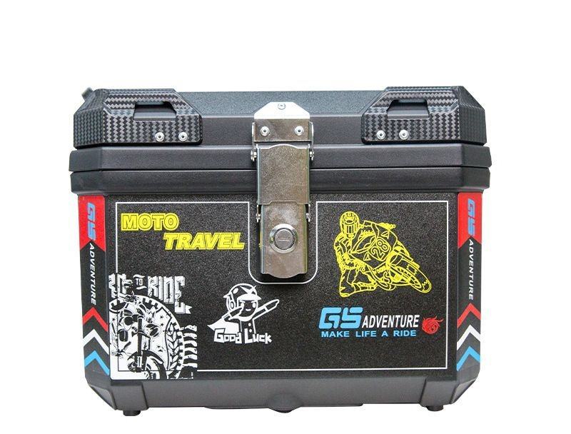 อัพเกรดกล่องสี่เหลี่ยม(ล็อคสแตนเลส)ฐานสีดำรูปลอก