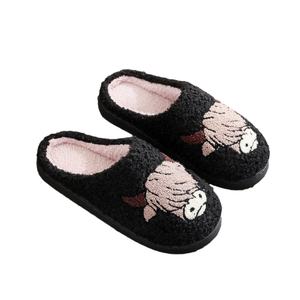 2025 superventas interior invierno cálido algodón para zapatillas para hombres y mujeres zapatos transpirables para el hogar con estilo de piel - Product Image 5