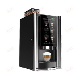 Distributeur automatique de café fraîchement moulu intelligent commercial entièrement automatique avec écran tactile de 15,6 pouces, avec 1 brasseur et 2 mélangeurs - Product Image 3