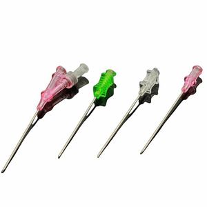 Tek kullanımlık tıbbi içi boş Troca Seldinger delinme iğne düz tanıtıcı 18G 7cm 3.8cm 20G 21G 23g 25g manuel güç çin - Product Image 3