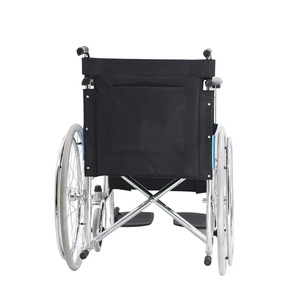 Silla de ruedas manual Hiroka Yasu W809F con ruedas grandes de 24 pulgadas, plegable y portátil para la movilidad y viajes de personas mayores - Product Image 4