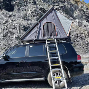 SOLO WILD Inventario Alta calidad Acampar al aire libre Vehículo Camión Carpa Hardtop Aluminio Ford F150 Triángulo Techo Carpas - Product Image 3