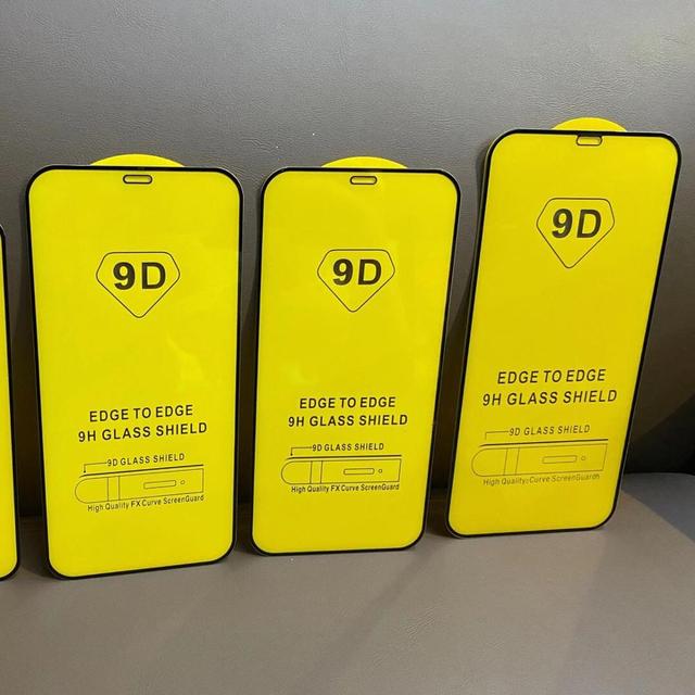 9D Full Cover Tempered Glass Screen Protector for iPhone 12