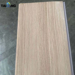 Plafonds en bois ignifuges, imperméables, blancs, lambris en PVC, panneau de <span class=keywords><strong>plafond</strong></span> en PVC, panneau mural en PVC, <span class=keywords><strong>plafond</strong></span> - Product Image 5