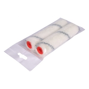 Rouleau de peinture mini en acrylique gris à rayures de 4 pouces, fixation thermique, épaisseur de la fibre de 11 mm - DIY Industriel OEM pour projets de peinture - Product Image 6