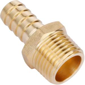 Aangepaste hogedruk gepolijste aardgas water olie aansluiting slangklem fitting 1/2 inch slangklem x 1/2 inch NPT mannelijk - Product Image 4