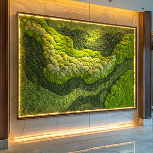 Gestabiliseerd Bewaarde Mossen Paneel, Echte Muur Decor Mos Fotolijst Eco Groene Mos Muur Kunst Op Maat Kantoor Hotel Home Decor - Product Image 6