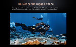 Smartphone robuste déverrouillé Oukitel WP21, Version globale, <span class=keywords><strong>Vision</strong></span> nocturne 12 go + 256 go 64M caméra Helio G99 120Hz NFC - Product Image 3