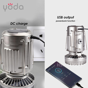 DC Rechargeable Solar AAA Dry Battery Powerbank <strong>Pull</strong> up <strong>Light</strong> up Fan LED Camping <strong>Light</strong> - Product Image 5