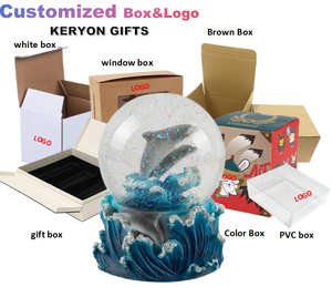 ลูกโลกน้ำรูปโลมาสำหรับตกแต่งบ้านโต๊ะเล่นน้ำแบบกระโดดเล่นน้ำได้ - Product Image 4