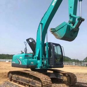 Excavatrice sur chenilles Kobelco SK210LC de 21 tonnes, d'origine japonaise, de haute qualité, avec pompe hydraulique, moteur EPA, ripper Kohler, prix avantageux - Product Image 1