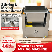 Nouveau mélangeur électrique haute performance pour la restauration, en acier inoxydable de qualité alimentaire, pour viande, légumes, farce, samosas et raviolis