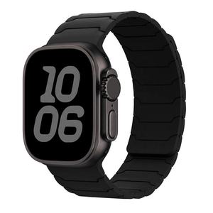 สายนาฬิกาซิลิโคนแม่เหล็กสองสีแบบวงสำหรับ Apple Watch ขนาด 42 มม. 46 มม. สำหรับ iWatch 11 10 9 Ultra SE - Product Image 3