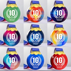 Medallas de Cristal Acrílico Personalizadas al por Mayor para Deportes, Medallones de Honor y Gloria del Fabricante - Product Image 4