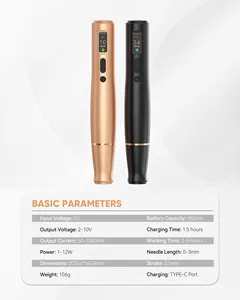 Biomaser <span class=keywords><strong>Claro</strong></span> - Pluma Inalámbrica para Micropigmentación con Función de Memoria Automática para Cejas, Ojos y Labios - Product Image 5