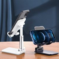 Nouveau support de téléphone portable réglable pour bureau, support pliable et extensible pour tablette, support universel pour téléphone portable de table
