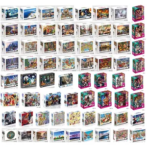 Ensemble de jouets pour enfants Offre Spéciale Jeu de puzzle personnalisé personnalisé 100 500 1000 2000 Pièces Puzzles pour enfants adultes