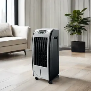 가정용 RV 호텔 실내 냉각을위한 전기 AC 전원을 하이 퀄리티 휴대용 미니 공기 냉각기 팬