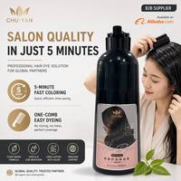 Krim Pewarna Rambut Permanen Cepat 5 Menit Menutupi Uban Berbahan Dasar Tumbuhan Herbal Bebas Amonia Kelas Kosmetik 100ml OEM Private Label Rambut