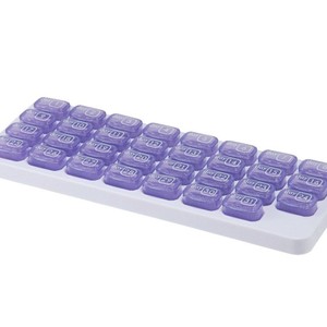 31 días mes plástico viaje píldora medicina caja pastillero organizador plástico almacenamiento casos para la gestión de la píldora - Product Image 1