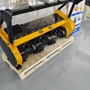 Decespugliatore per escavatore per impieghi gravosi, Rimuovi-vegetazione per pendenze, Testa trituratrice idraulica per la depensazione forestale - Product Image 4