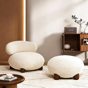 थोक मध्य शताब्दी में रहने वाले कमरे के फर्नीचर कुर्सी घर आराम आराम करने के लिए उच्चारण बुने आधुनिक लाउंज उच्चारण कुर्सी - Product Image 1